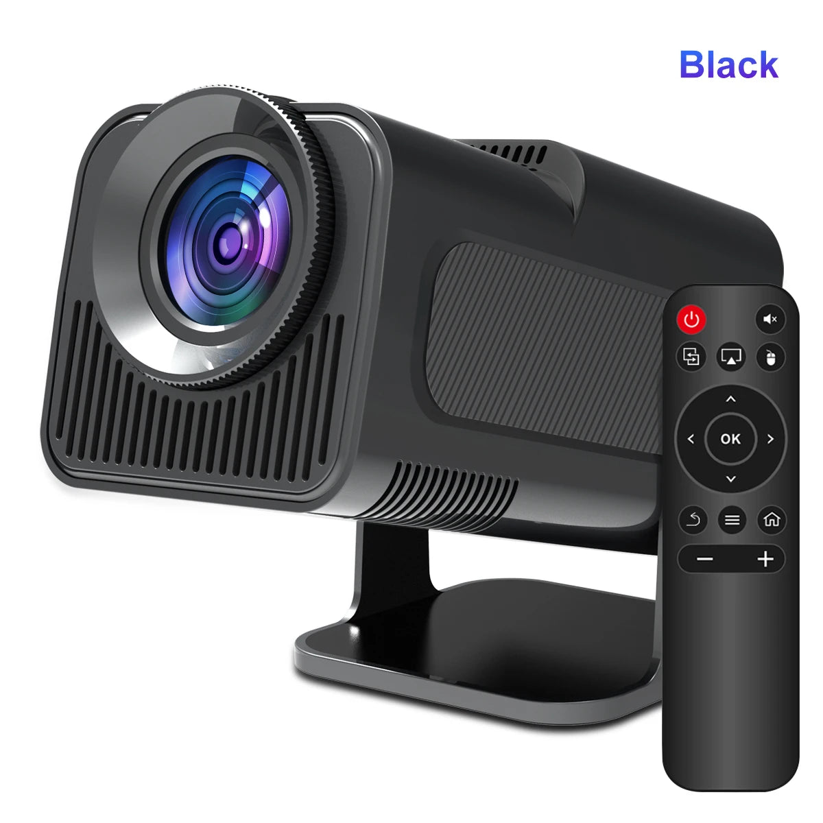 4K Smart Projector HY320 mini Android 11 Dual Wifi6 200 ANSI Allwinner H713 BT5.0 1080P 1980*1080P Home Cinema Outdoor Projetor